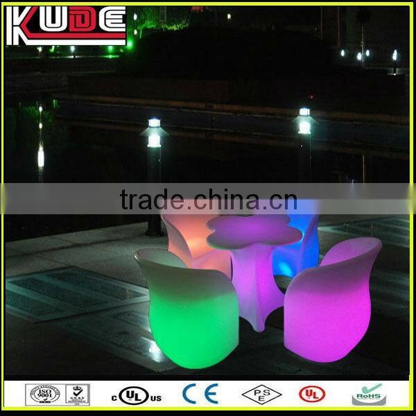 LED series RGB changing led illuminated furniture/solar led light outdoor furniture/bright colored furniture