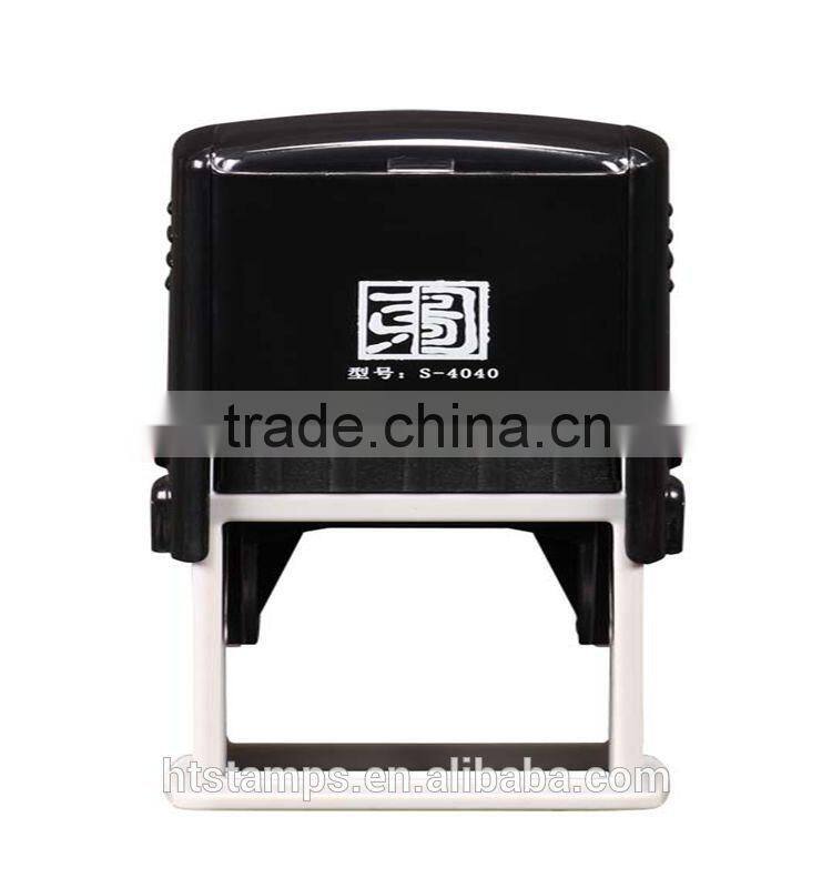 custom cheap price Plastic size:40X40mm facotry direct selling stamp