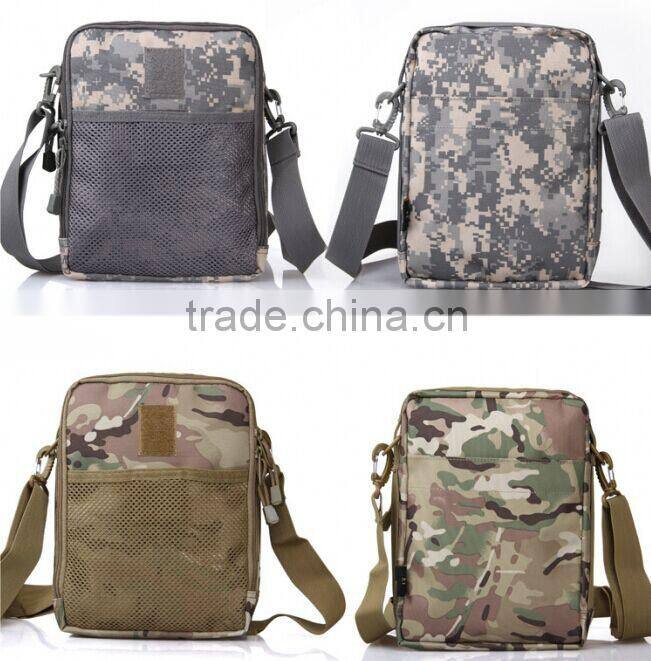 Camouflage printing college student shoulder bag