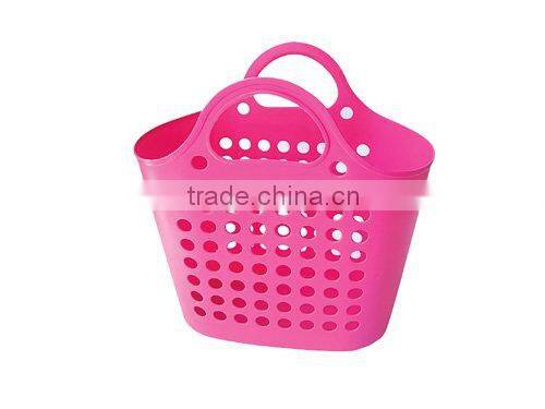 well received plastic laundry basket(26L)