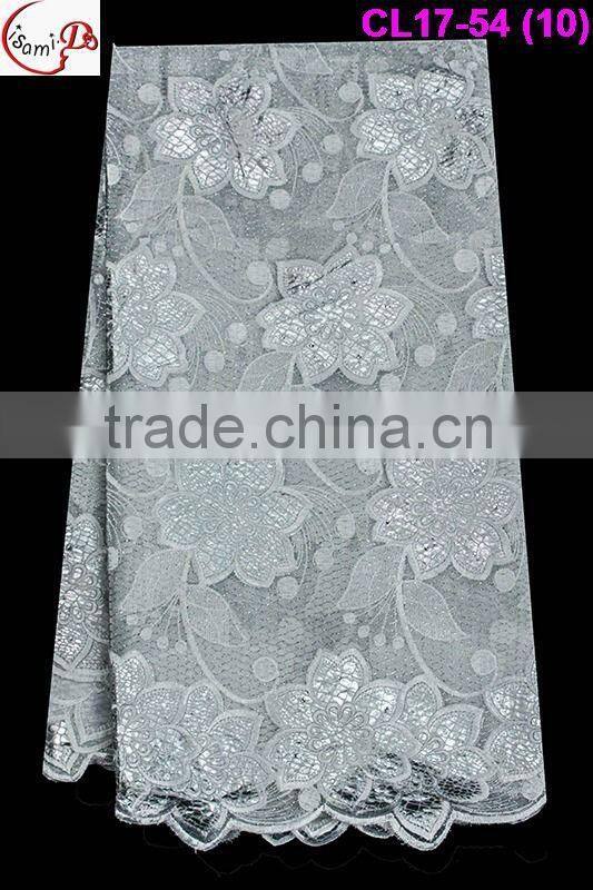 CL17-54 multicolor wonderful flower pattern Organza lace for Halloween dress french lace fabric