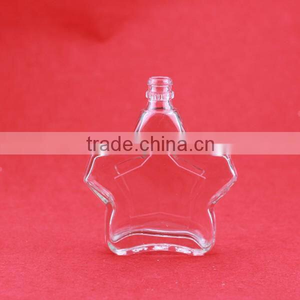 Gun shape bottles empty wine bottles 500ml Martelle bottles