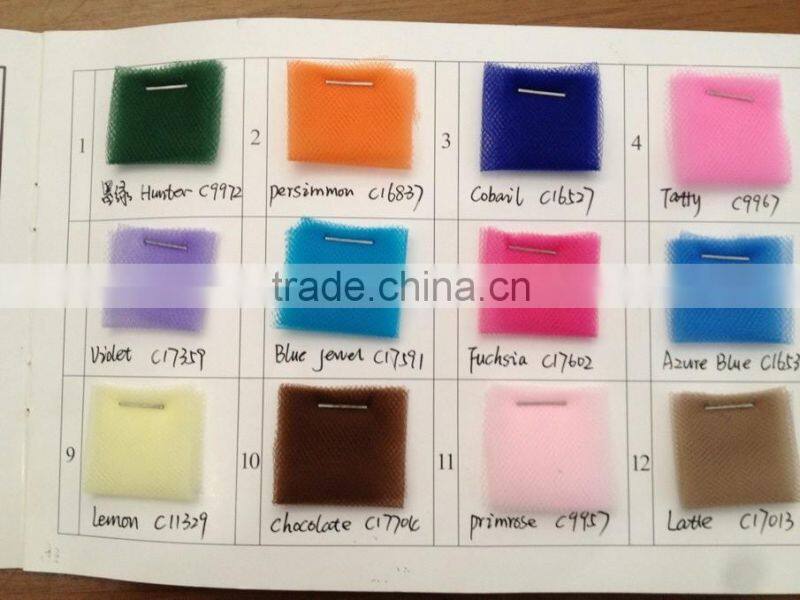 100% embroidery Silk tulle mesh netting tolle veil fabric for wedding dress bridal veil