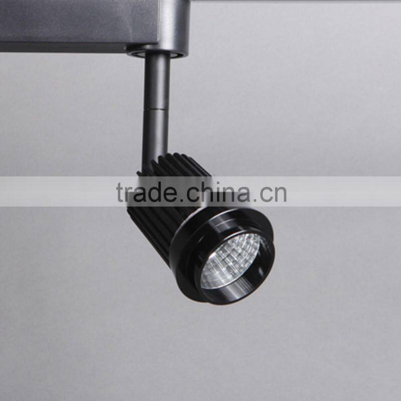 15 24 40 beam angle 7W Adjustable COB LED ceiling light or track rail light for your option
