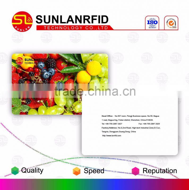 Application Business RFID Card Material PVC Standard Thickness Solid Surface Material