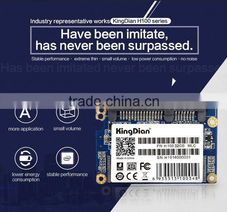 SSD Newest /Lowest price KingDian Solid State Drive Half slim sata2 ssd 32gb HD HDD SSD Hard Disk stock for Laptop /Desktop