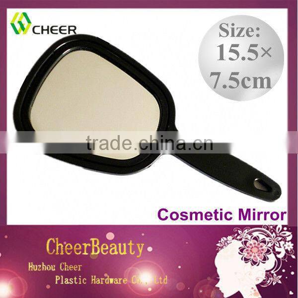 Double Sided Cosmetic Cheap Plastic Mirror CM009/mirror folding kit /metal compact mirror