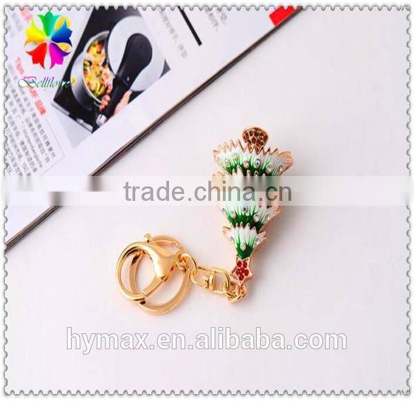 hot sales Christmas gift metal custom keychain