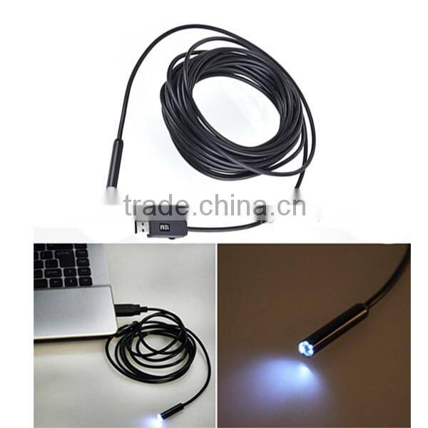4 LEDs IP67 Waterproof USB Endoscope Inspection Camera 10M