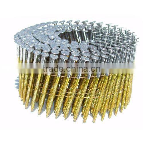 15 Degree Wire Collated Coil Nails