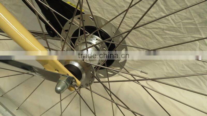 Steel Lugged Frame 28 Inch City Bicycle/Utility Bike/Vintage Bike