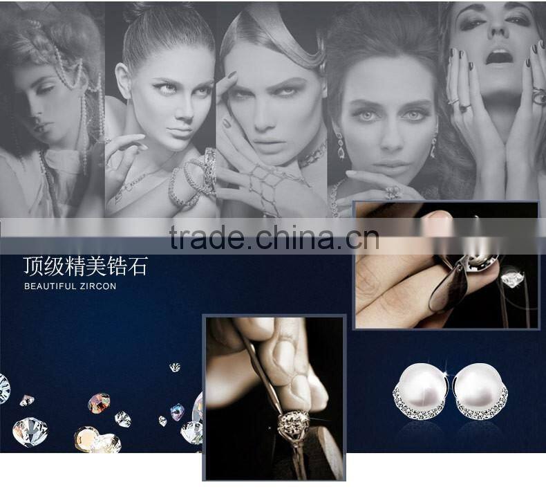 2014 Wholesales crystal jewelry pearl Y20222