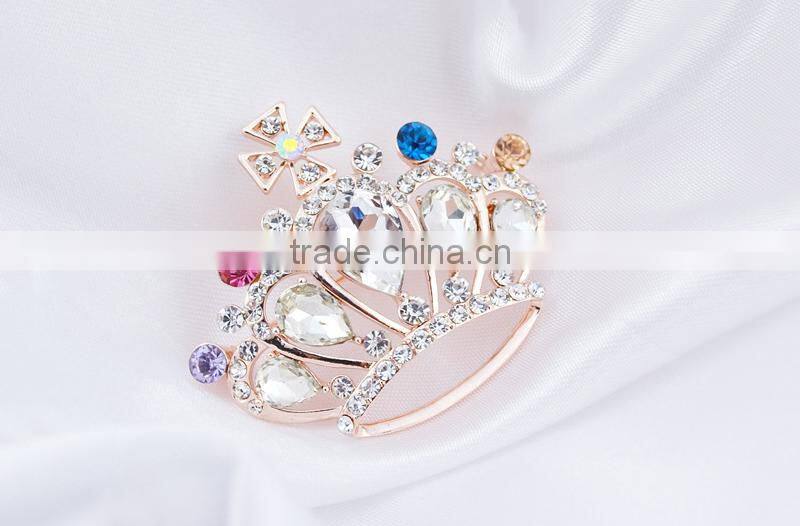 Fancy Colored Fashion Decoration Flower Corsage Brooch Pins