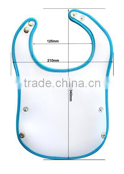 High quality Sublimation Neoplene Baby Bib with 6 buttons
