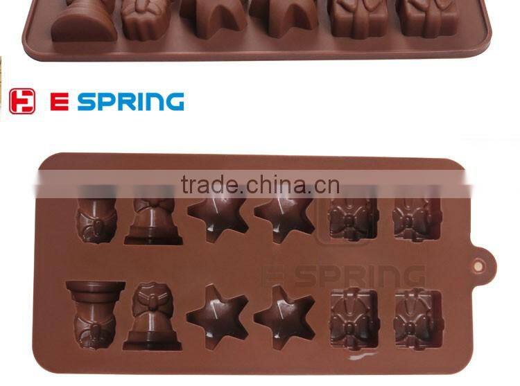 custom made polycarbonate silicone chocolate mould for cake decorating