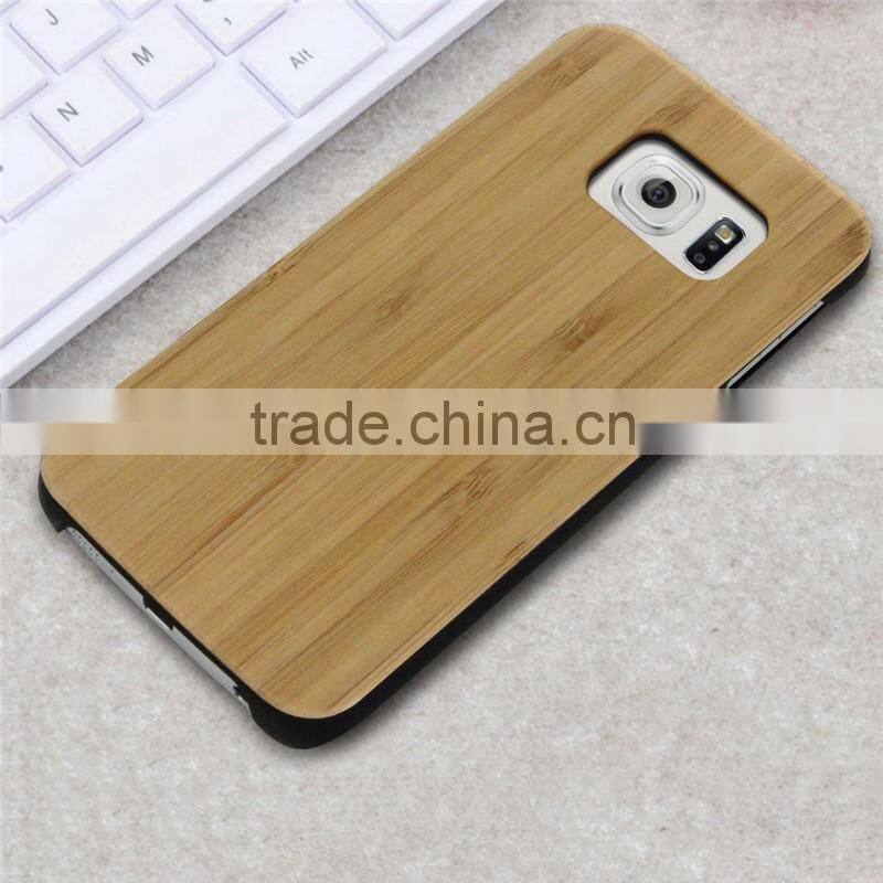 Manufacturer Price For Samsung Galaxy S6 Case PC Wood for Samsung S6 Case for Galaxy S6 Edge