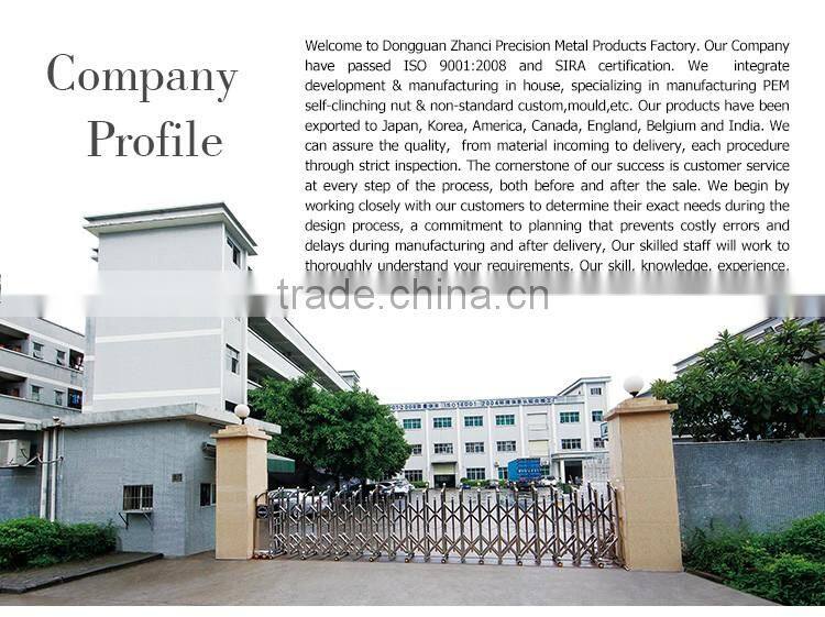 FH FHS FHA Stainless Steel Aluminum carbon Steel Round studs self-clinching studs Made in China