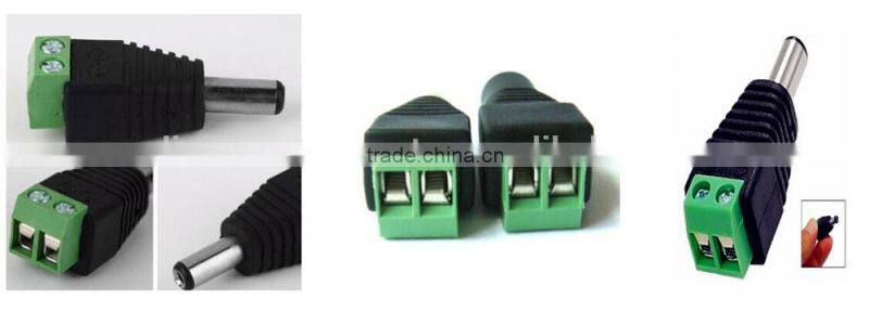 2.1 5.5mm DC power connector for CCTV camera