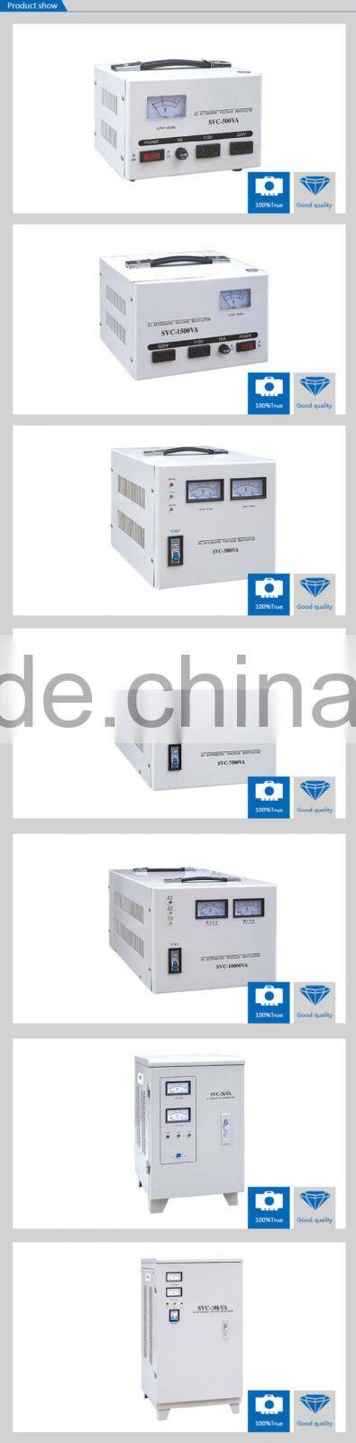 2015 China Factory 500VA SVC Automatic Voltage Stabilizer