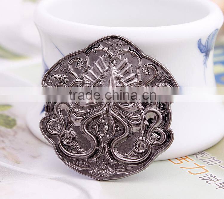 2013 Newest game of thrones movies fans jewelry Cold iron sea monster brooches