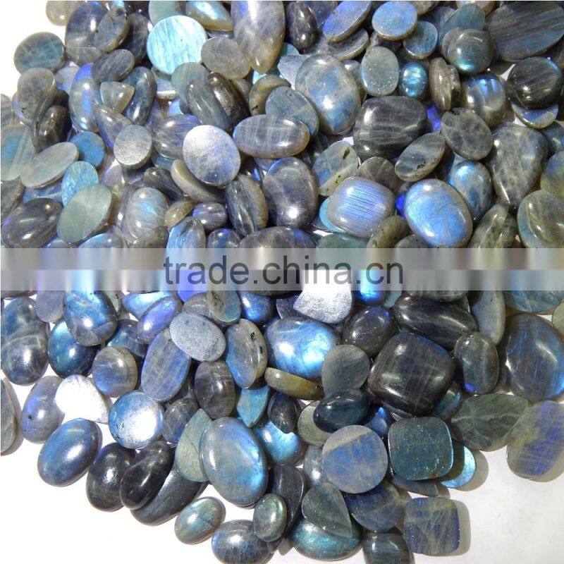 BEAUTIFUL NICE BLUE FIRE LABRADORITE GOOD COLOR & GOOD QUALITY LOT