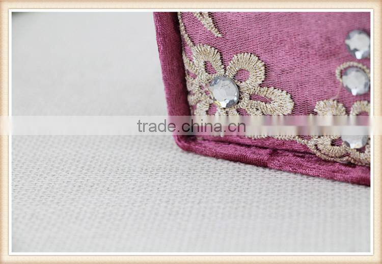 High-grade velvet square tissue box