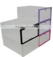 2016 Popular Online Plastic PP Shoe Box Foldable Manufacturer