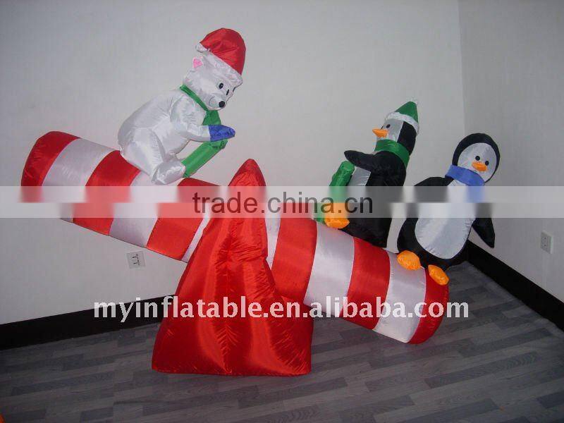 inflatable penguin