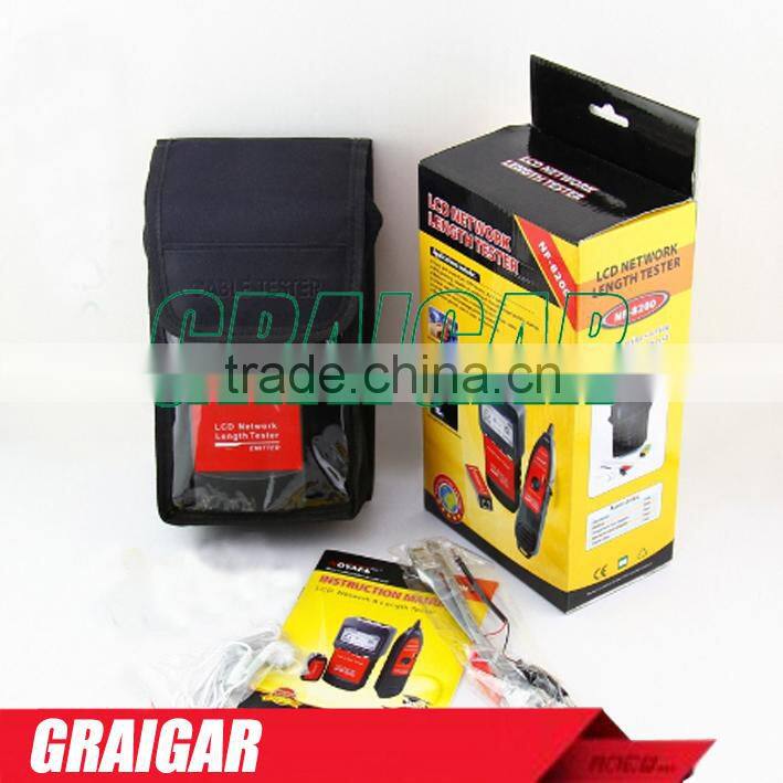 NOYAFA NF-8200 LCD Network LAN Cable Tester Cable Continuity Tester inspection Wire Tracker Anti-interference