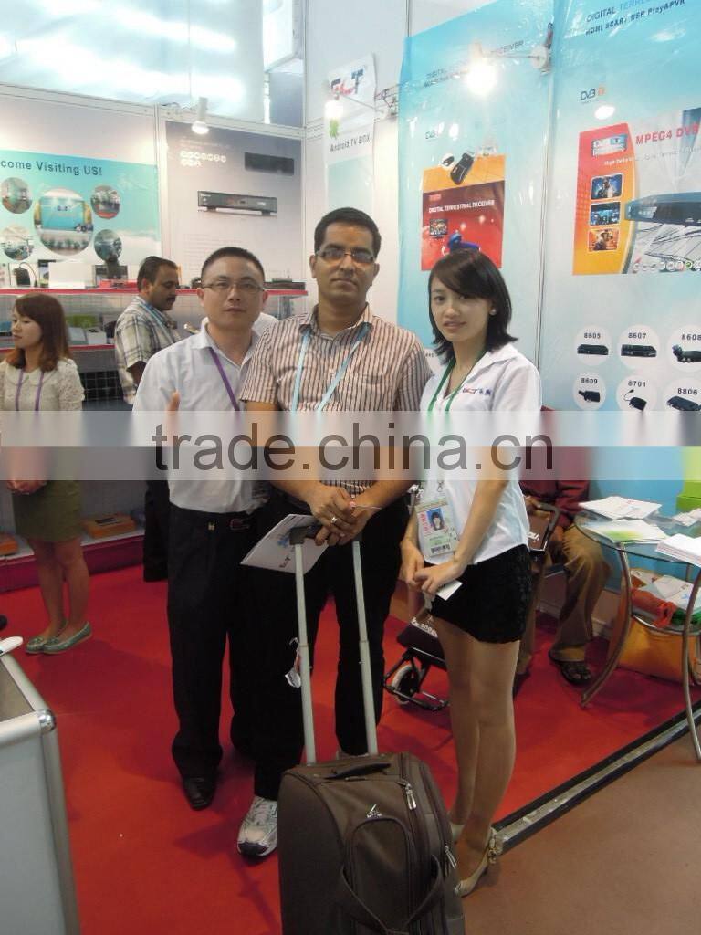 2016 best quality china quality factory FTA HD Digital dvb t2 dvb s2 combo decoder