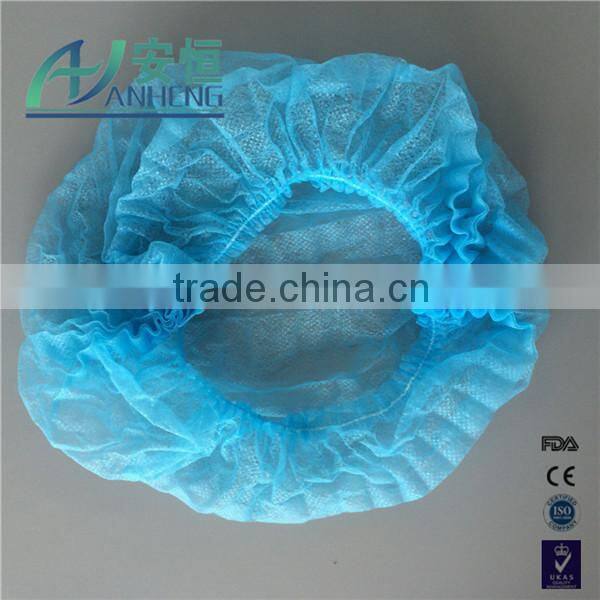 head protection nonwoven hair nets single / double elastic