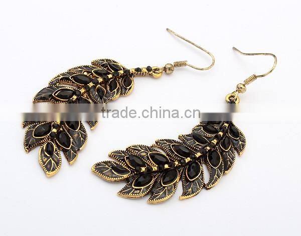 Vintage leaf earring best selling products earrings women