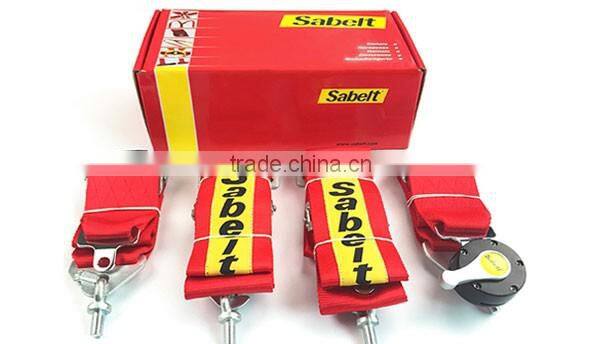 Auto friend 4 points safety belt with quick release harness