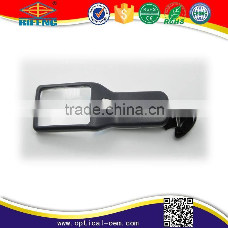 hand magnifier with led light/magnifiers