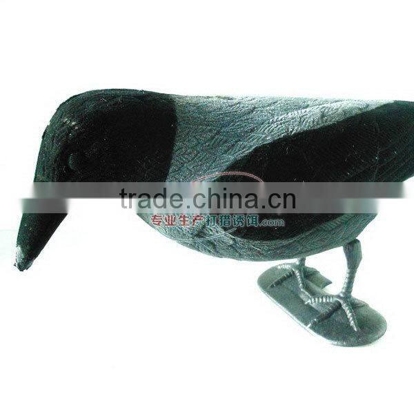 plastic aerial flocked bird decoy / Plastic hunting bait