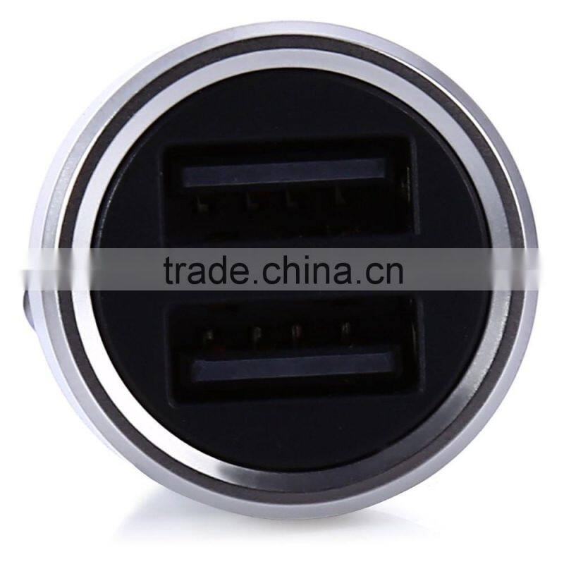 Original Xiaomi Car Charger Dual USB Car-Charger Fast Charging Quick Charge Car Chargers Competiable with Most Phones Tablet PC