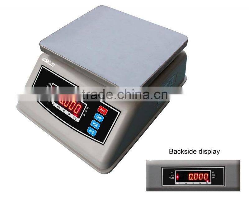 LED display electronic waterproof scale