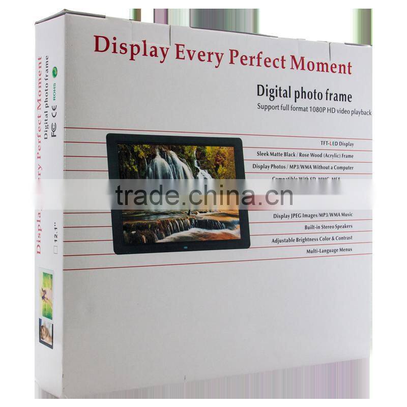 Wall Moun Tablet 1280*800 15Inch LED Digital Photo Frame with 16MB RAM