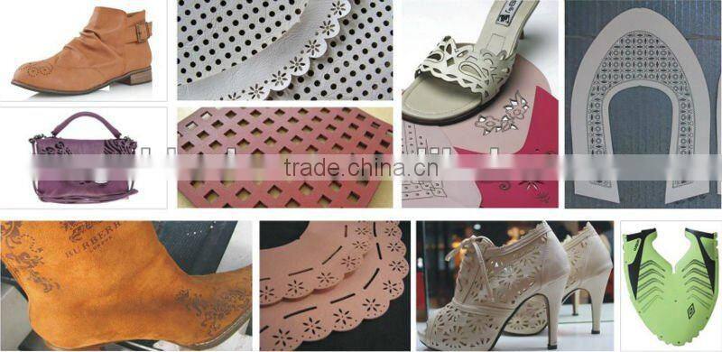 Synthetic PVC PU Leather Laser Cutting Machine Price