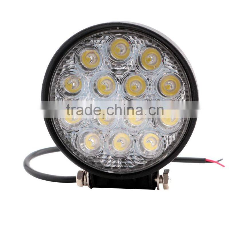 Top quality 14 LEDs 42W Work Light DC 9-32V IP67 Off-road Vehicle Spotlights ATV Truck UTV Work Lamp