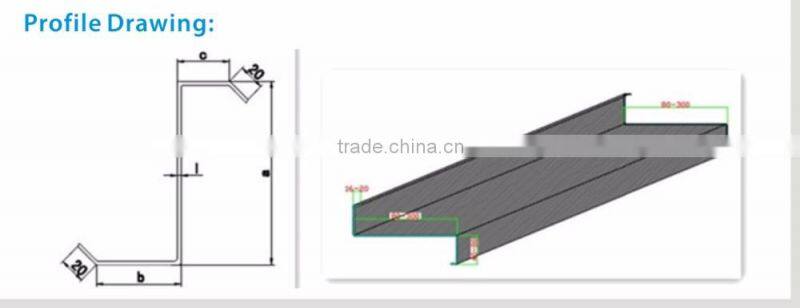 C/Z Purlin Metel stud and track Roll Forming Machine for roof and wall