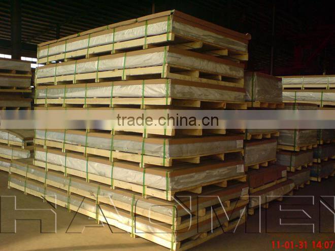 Made in China 1070 aluminium Sheet gold color mirror finish