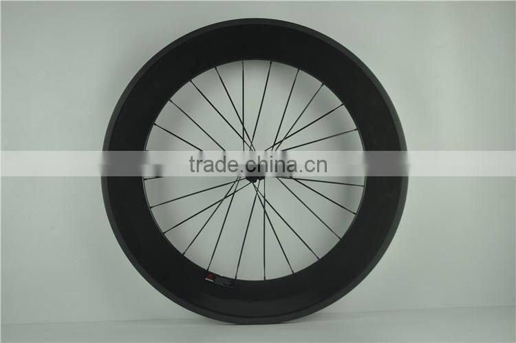 Made in china bike parts 88mm wheel rims bicycle full carbon rim