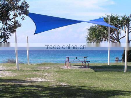 Concave Cut,Square Sun Shade Sail , Hdpe Knitted Netting For Garden , Backyard ,made in china
