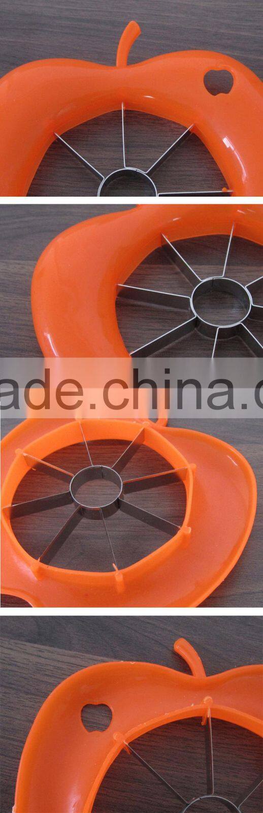 New Apple Cut Slice Pear Cutter Fruit Kitchen Gadgets Knife Dicing Remover Peeler Corer Slicer Stainless Steel Tool Machine P23