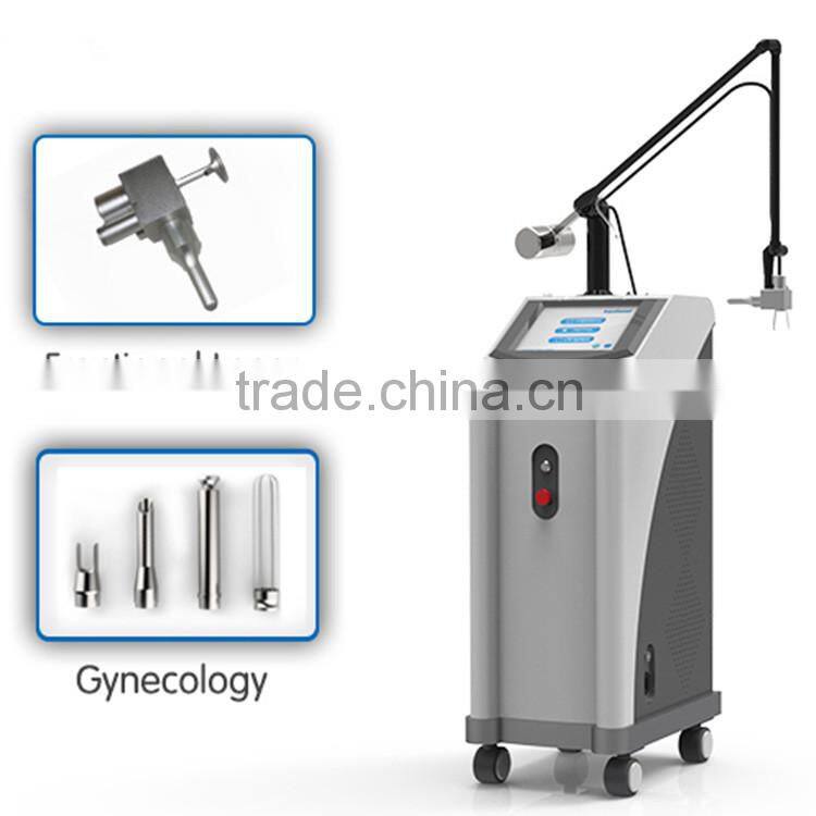 Factory direct sales CE FDA approved 7 hinged joint arm best co2 fractional laser peel machine