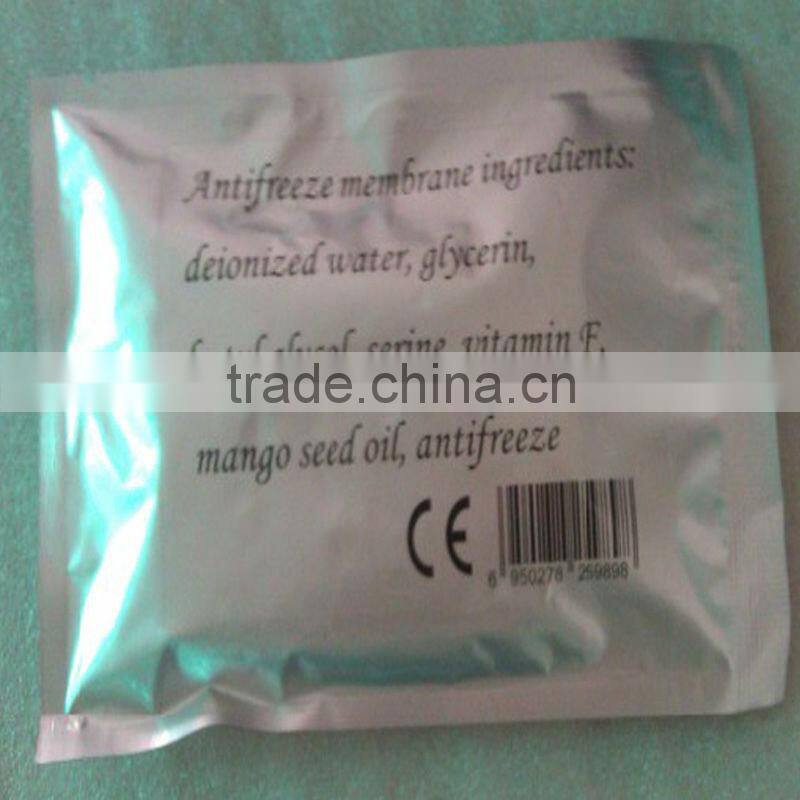 cryo pads use for cryo slimming machine