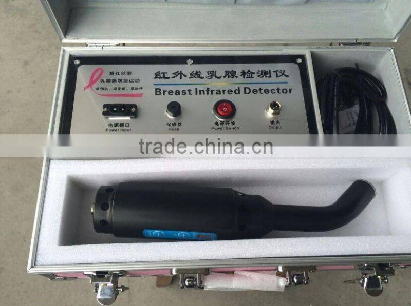 portable breast diagnostic tool breast analyzer and care with infrared