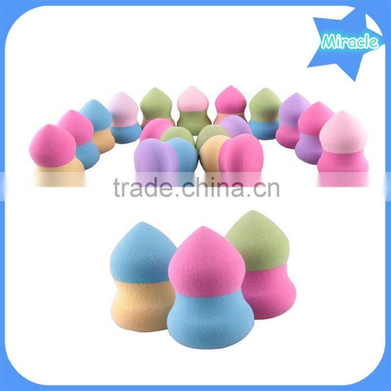 Dual color makeup sponges blender powder foundation amazing puffs for makeup