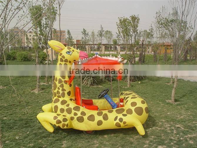 Hot sale outdoor inflatable electric car children battery car